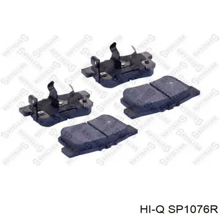 Sapatas do freio traseiras de disco Hi-q SP1076R preço, a partir de 26,40 USD