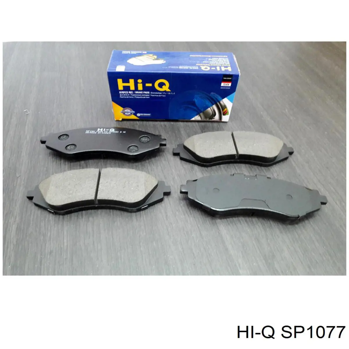 Sapatas do freio dianteiras de disco Hi-q SP1077 preço, a partir de 35,61 USD