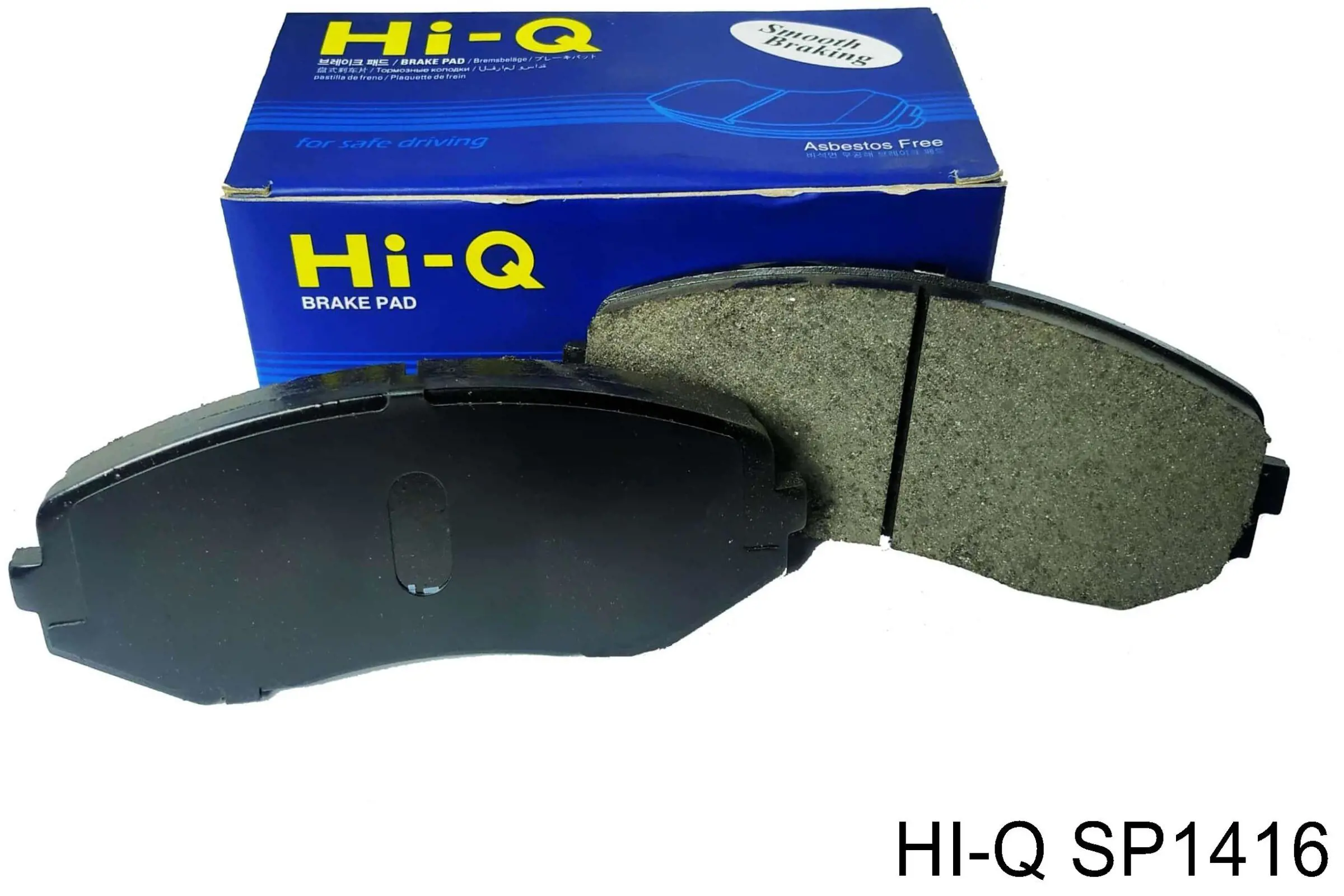 Sapatas do freio dianteiras de disco Hi-q SP1416 preço, a partir de 23,03 USD