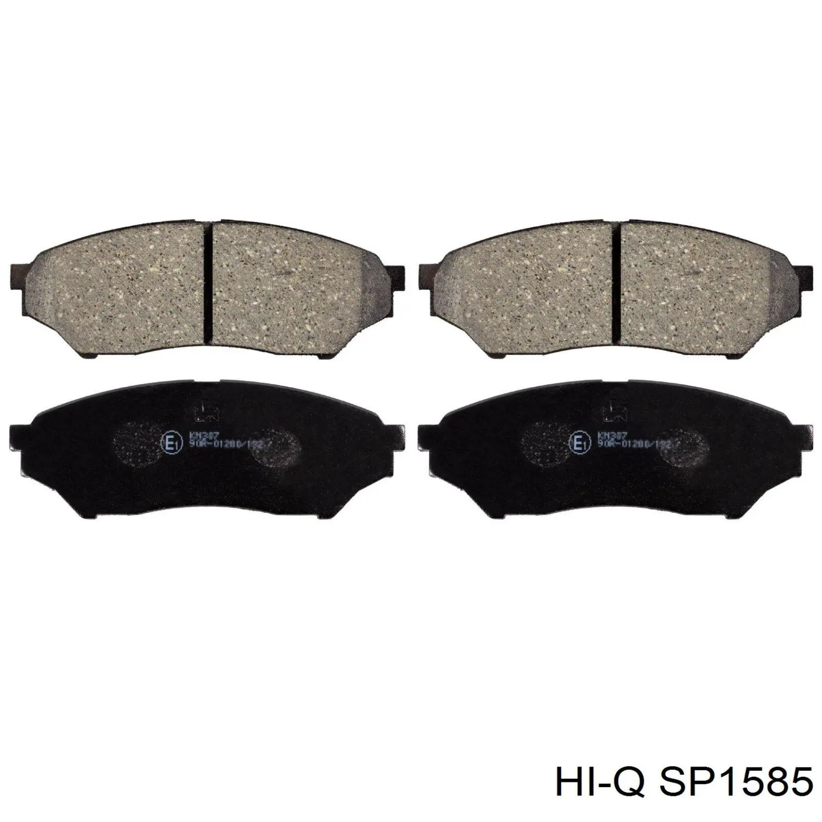 Compre SP1585 Hi-q Sapatas do freio dianteiras de disco