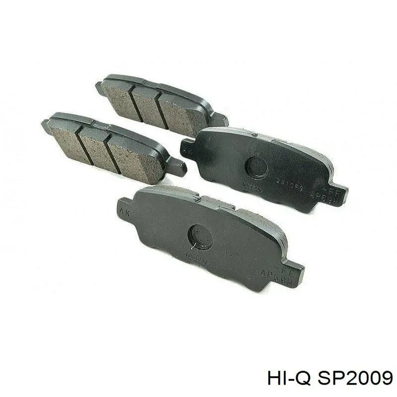 Sapatas do freio dianteiras de disco Hi-q SP2009 preço, a partir de 21,19 USD