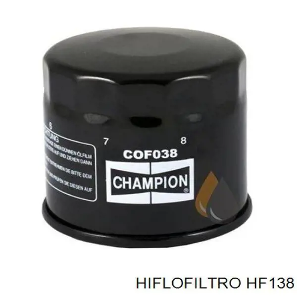 Filtro de óleo Hiflofiltro HF138 preço, a partir de 5,17 USD