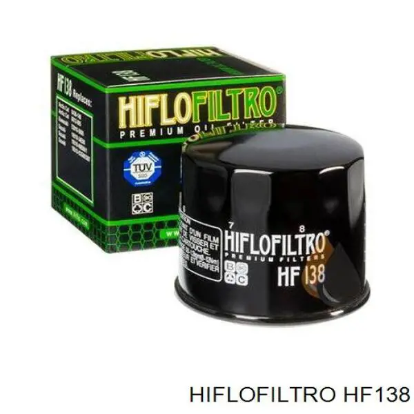 HF138 Hiflofiltro Filtro de óleo
