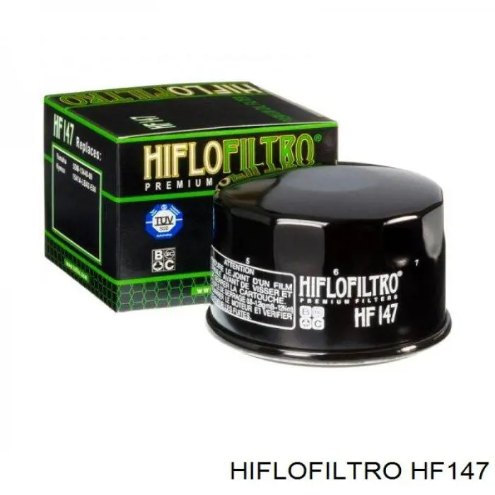 Filtro de óleo Hiflofiltro HF147 preço, a partir de 5,68 USD