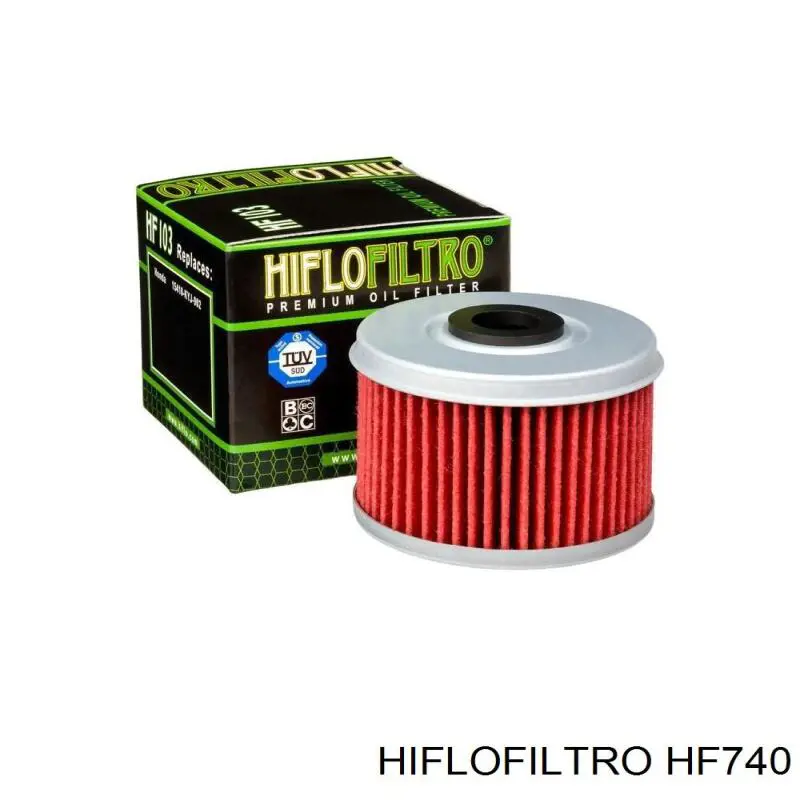 Filtro de óleo Hiflofiltro HF740 preço, a partir de 16,09 USD