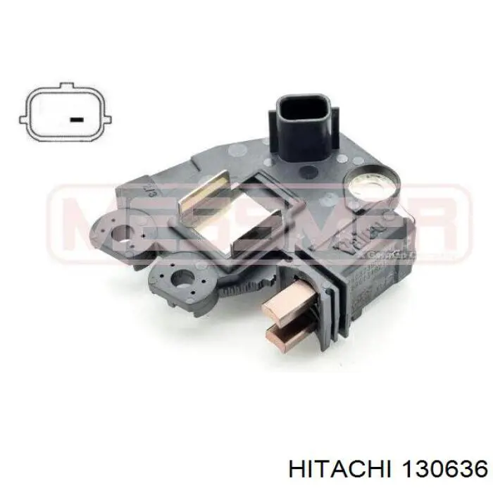 F00M144185 Bosch Relê-regulador do gerador (relê de carregamento)