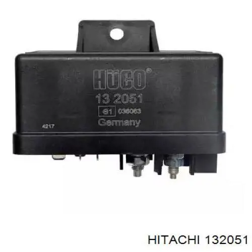 132051 Hitachi Relê das velas de incandescência