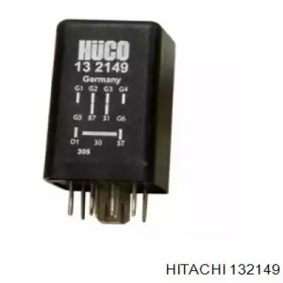 132149 Hitachi Relê das velas de incandescência