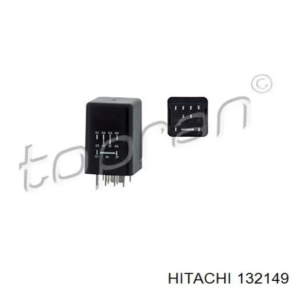 Relê das velas de incandescência Hitachi 132149 preço, a partir de 75,08 USD