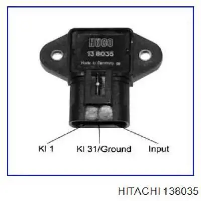 138035 Hitachi Módulo de ignição (comutador)
