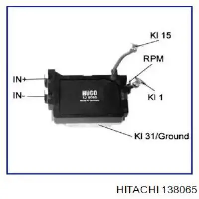 Compre 138065 Hitachi Módulo de ignição (comutador)