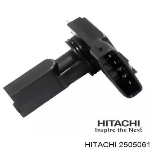 2505061 Hitachi Sensor de fluxo (consumo) de ar, medidor de consumo M.A.F. - (Mass Airflow)