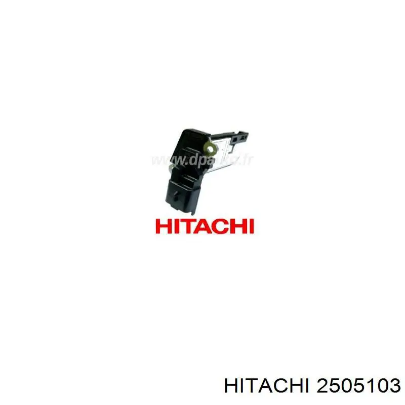 Sensor de fluxo (consumo) de ar, medidor de consumo M.A.F. - (Mass Airflow) Hitachi 2505103 preço, a partir de 76,50 USD