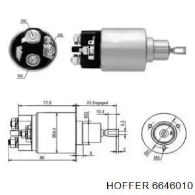 Compre A0011522810 Mercedes Relê retrator do motor de arranco
