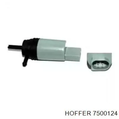 7500124 Hoffer Bomba de motor de fluido para lavador de vidro dianteiro