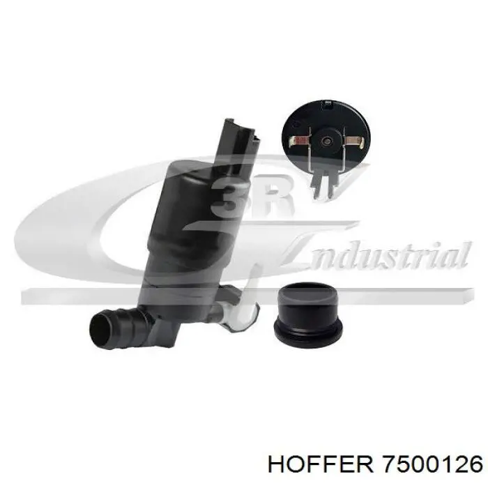 Compre 7500126 Hoffer Bomba de motor de fluido para lavador de vidro dianteiro
