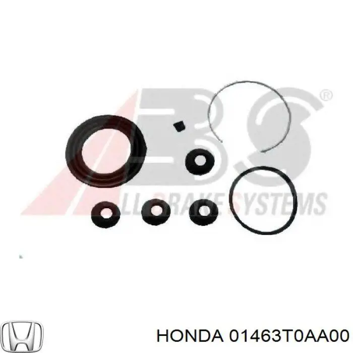 01463T0AA00 Honda Kit de reparação de suporte do freio dianteiro