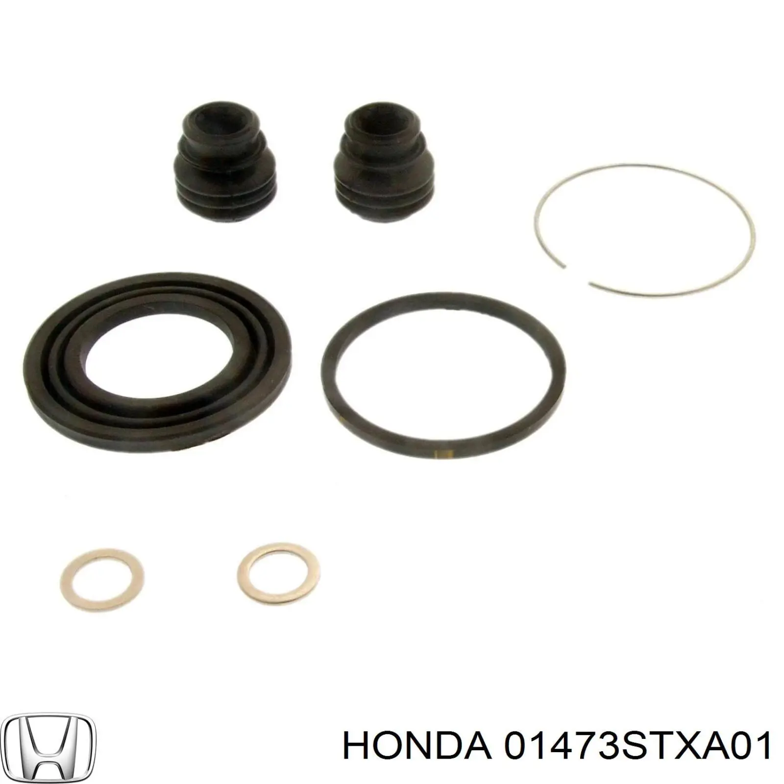 01473STXA01 Honda Kit de reparação de suporte do freio traseiro