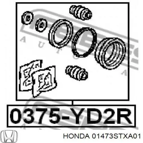Kit de reparação de suporte do freio traseiro Honda 01473STXA01 preço, a partir de 6,98 USD