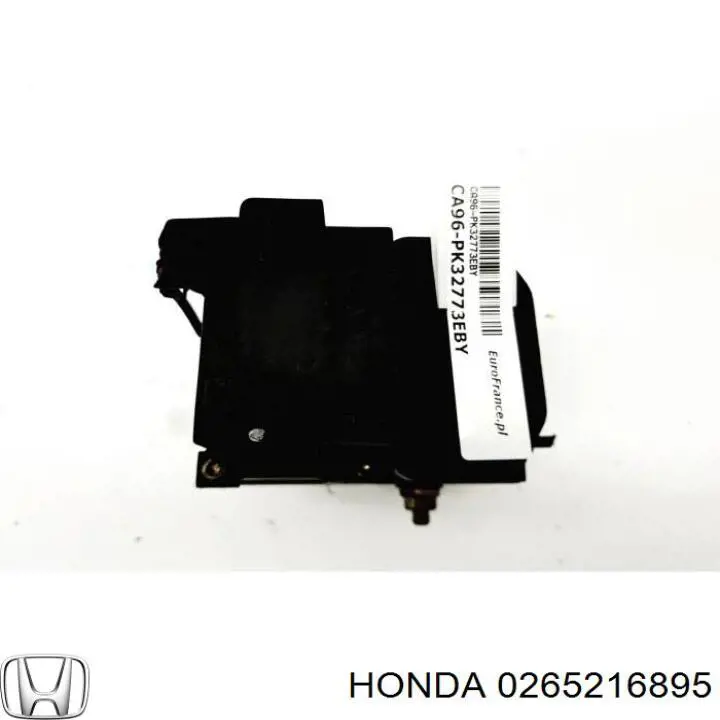 0265216895 Honda Unidade hidráulico de controlo ABS