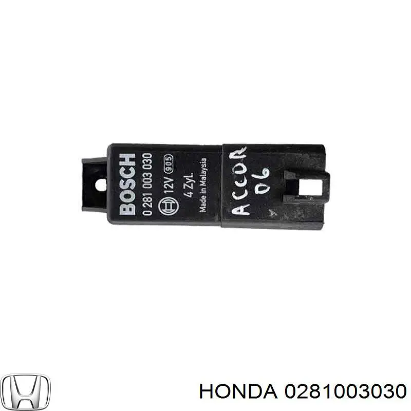 Compre 0281003030 Honda Relê das velas de incandescência
