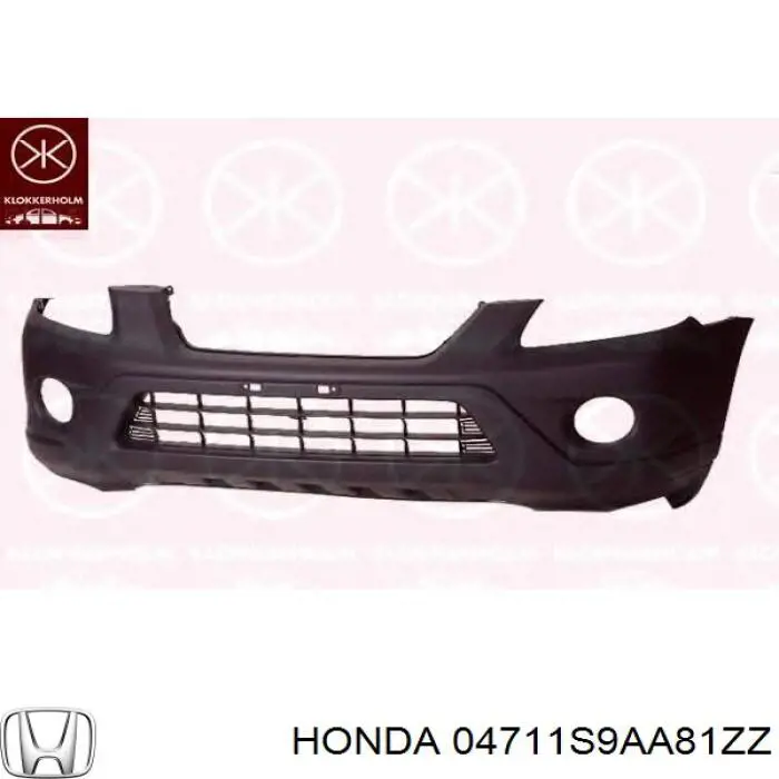 04711S9AA81ZZ Honda Pára-choque dianteiro