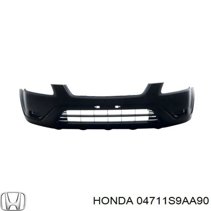 Pára-choque dianteiro 04711S9AA90 Honda