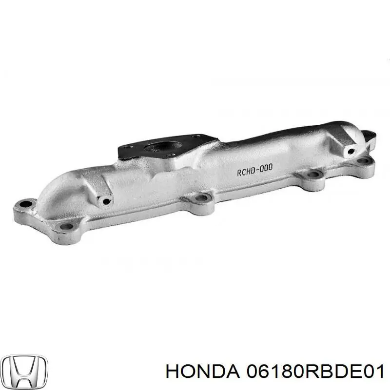 06180RBDE01 Honda Tubo coletor de escape