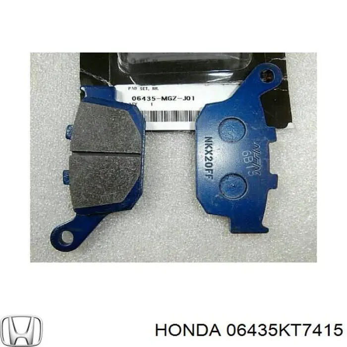 Compre 06435MFFD01 Honda Sapatas do freio traseiras de disco