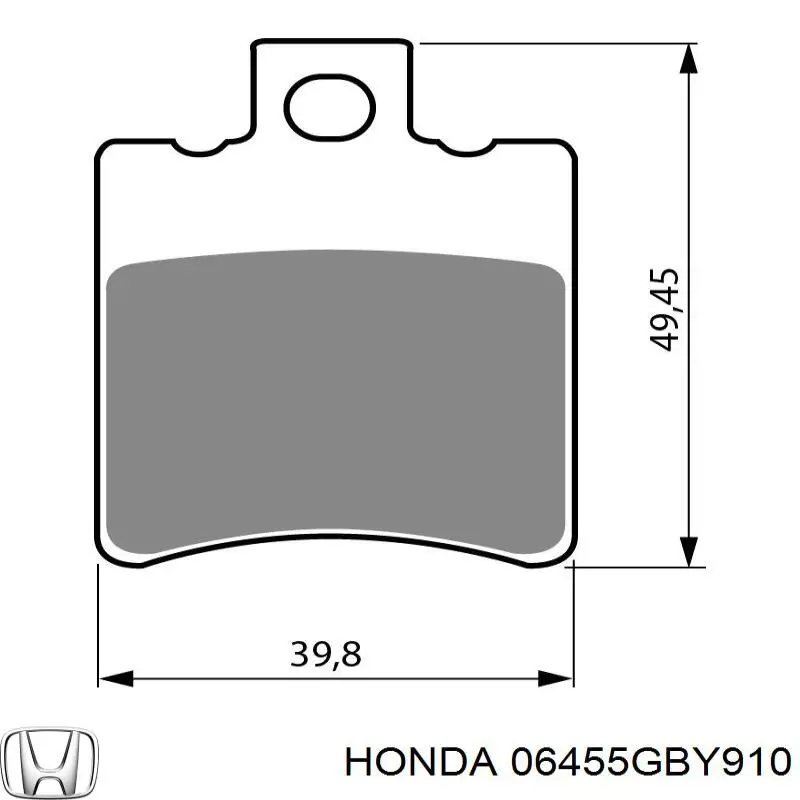  06455GBY910 Honda