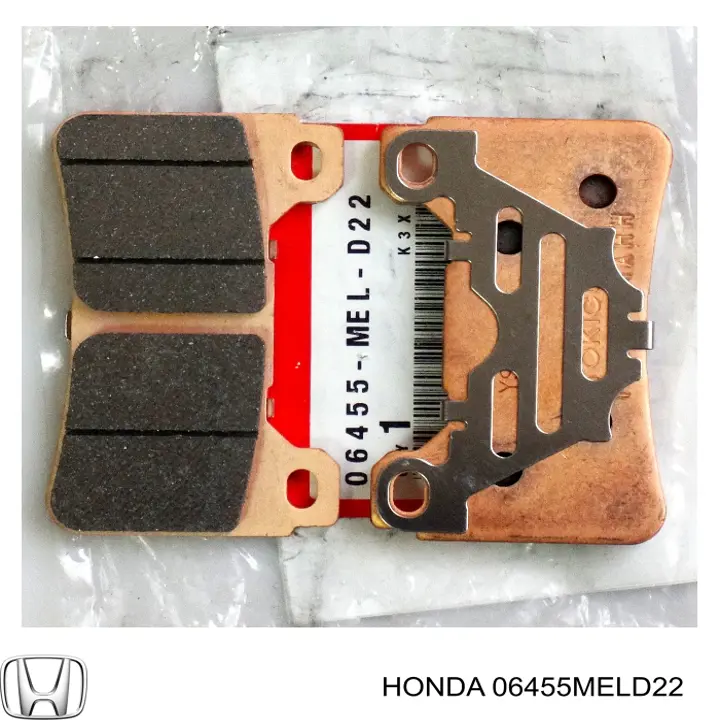 Sapatas do freio dianteiras de disco Honda 06455MELD22 preço, a partir de 32,12 USD