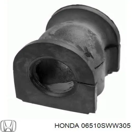 06510SWW305 Honda Bucha esquerda de estabilizador dianteiro