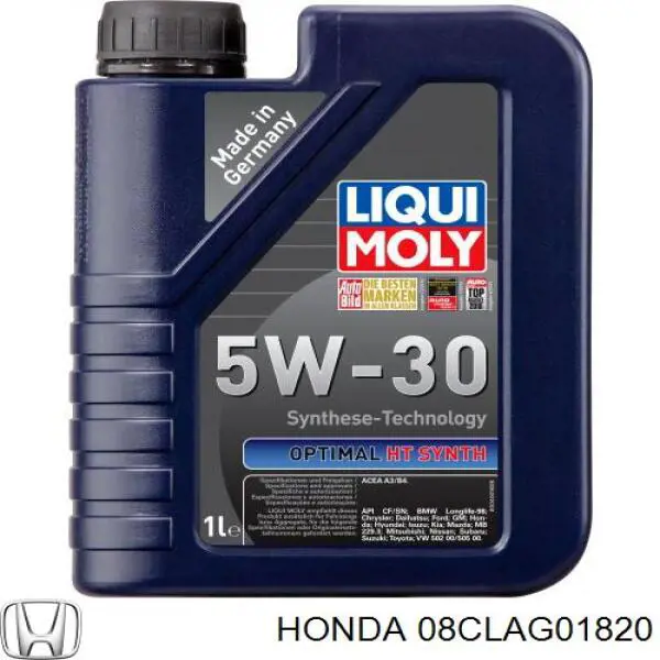 08CLAG01820 Honda Fluido de esfriamento