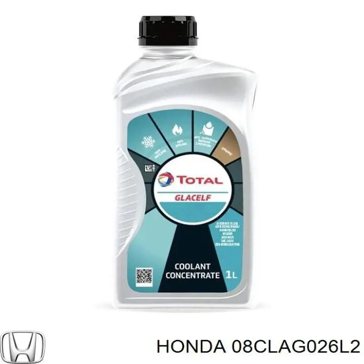 08CLAG026L2 Honda Fluido de esfriamento