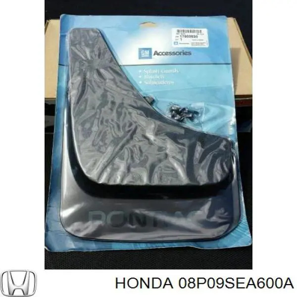 Protetores de lama traseiros, kit para Honda Accord VIII CU