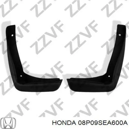  Protetores de lama traseiros, kit Honda Accord VIII sedan (CU) (2008 - 2015) VIII