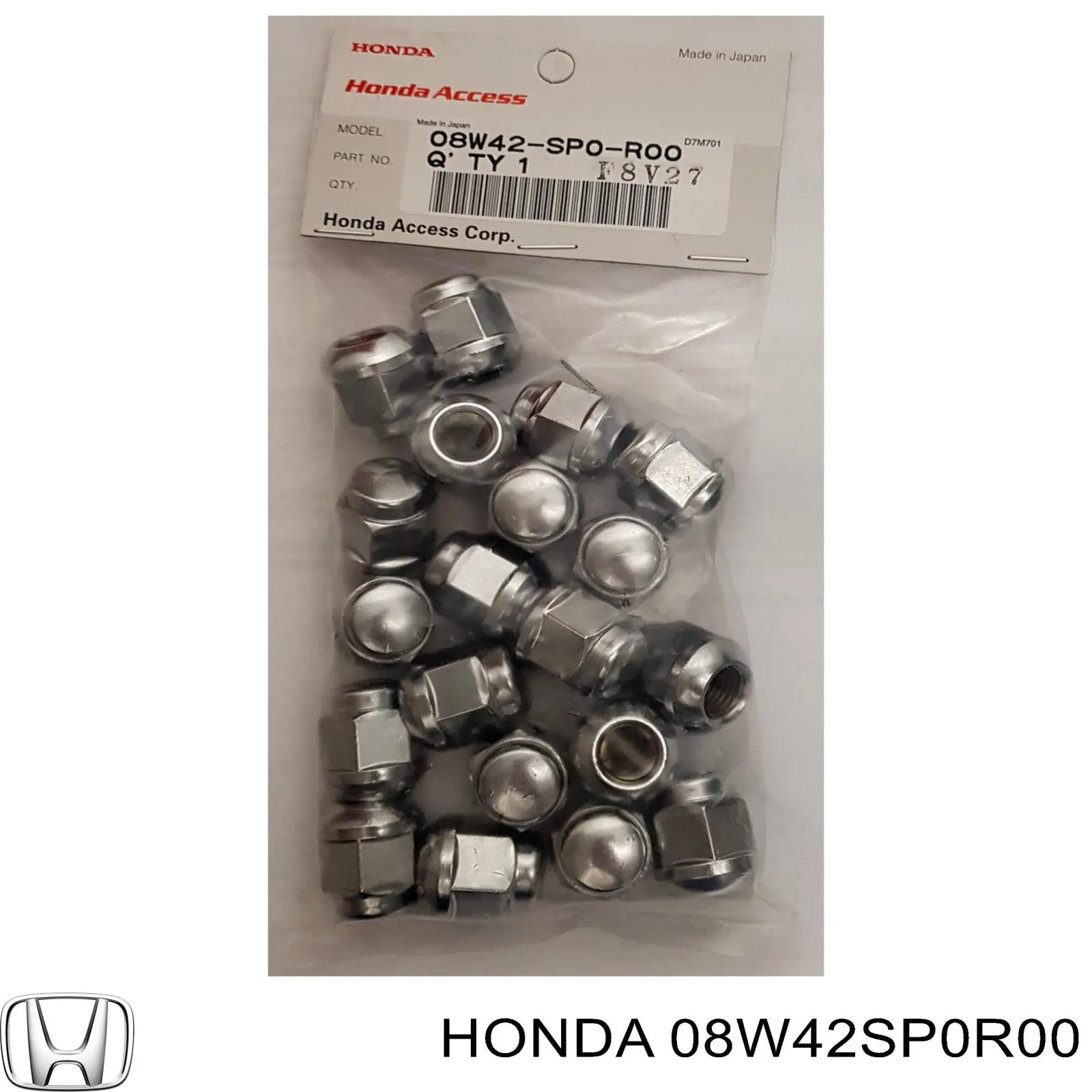 Porca de roda para Honda Accord VII CM, CN