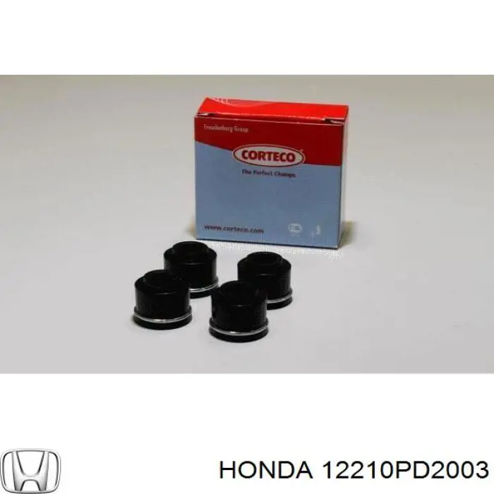 Compre 12210PD2003 Honda Vedação de válvula (de óleo) de admissão