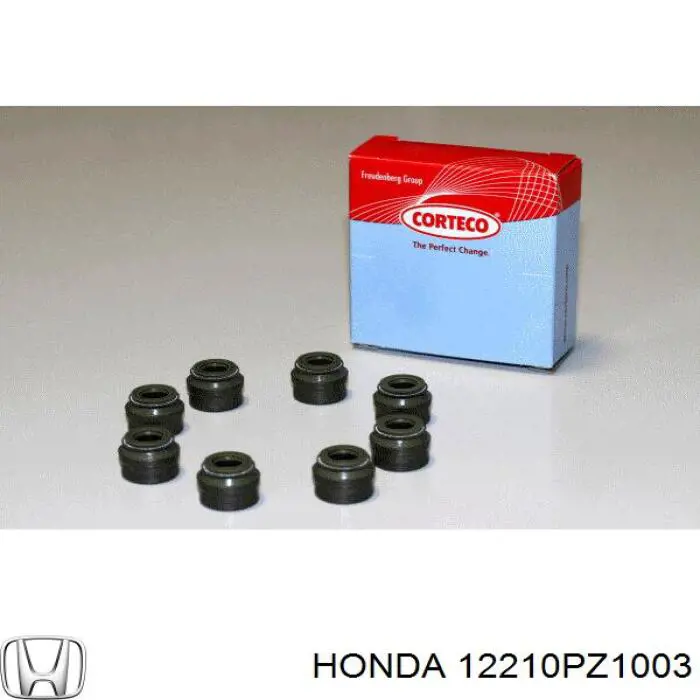 Vedação de válvula (de óleo) de admissão Honda 12210PZ1003 preço, a partir de 2,22 USD