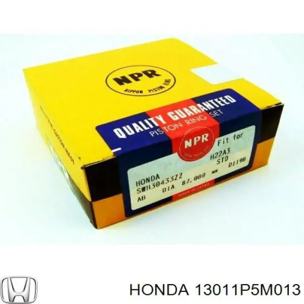 13011P5M013 Honda Kit de anéis de pistão de motor, STD.