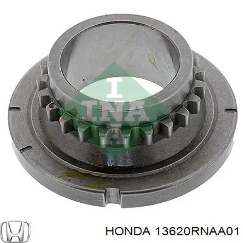 Engrenagem de cadeia da roda dentada de acionamento de cambota de motor Honda 13620RNAA01 preço, a partir de 108,62 USD