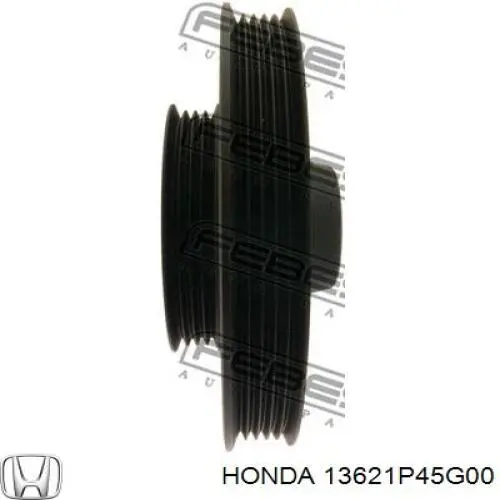 Engrenagem de cadeia da roda dentada de acionamento de cambota de motor Honda 13621P45G00 preço, a partir de  