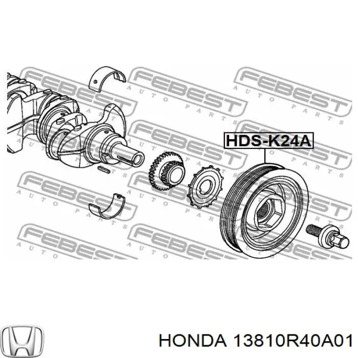 Polia de cambota Honda 13810R40A01 preço, a partir de 36,04 USD