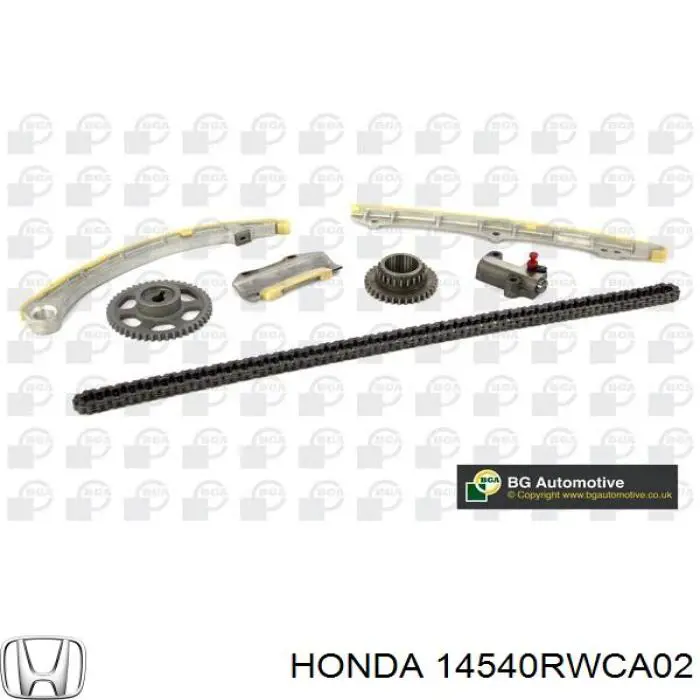 14540RWCA02 Honda Amortecedor de cadeia do mecanismo de distribuição de gás, superior