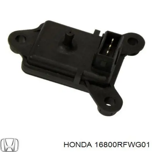 16800RFWG01 Honda Válvula de borboleta montada