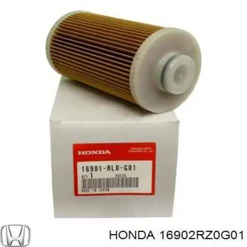 16902RZ0G01 Honda Filtro de combustível