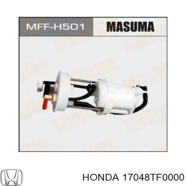 Compre 17048TF0000 Honda Filtro de combustível
