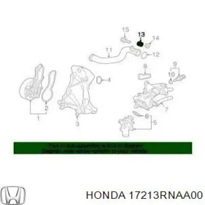 17213RNAA00 Honda 