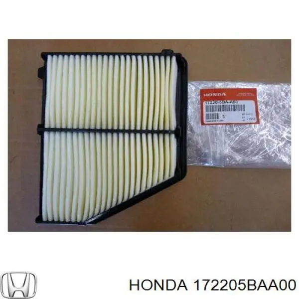 172205BAA00 Honda Filtro de ar