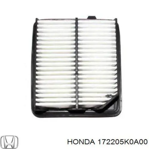 172205K0A00 Honda Filtro de ar